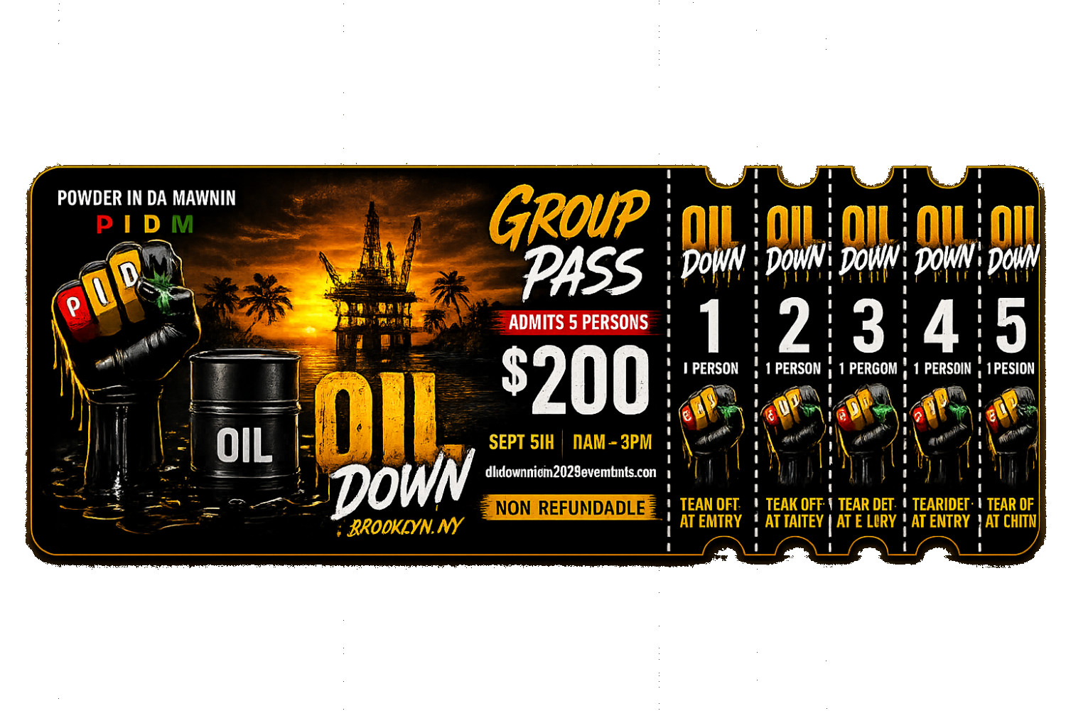Event Group Pass Tickets