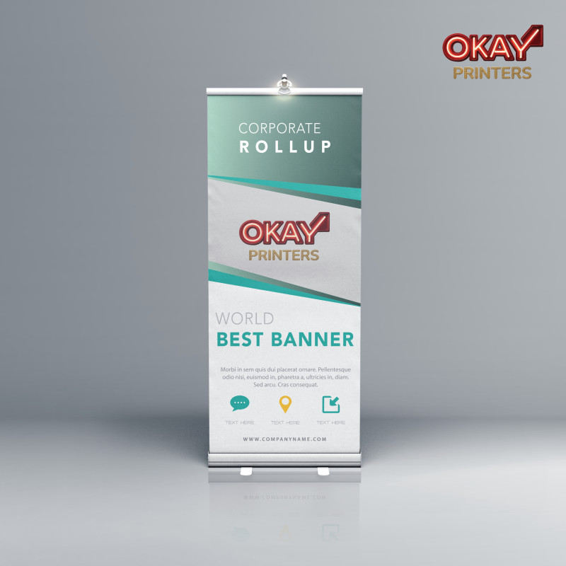 Premium Pull Up Banners 13oz Matte Vinyl