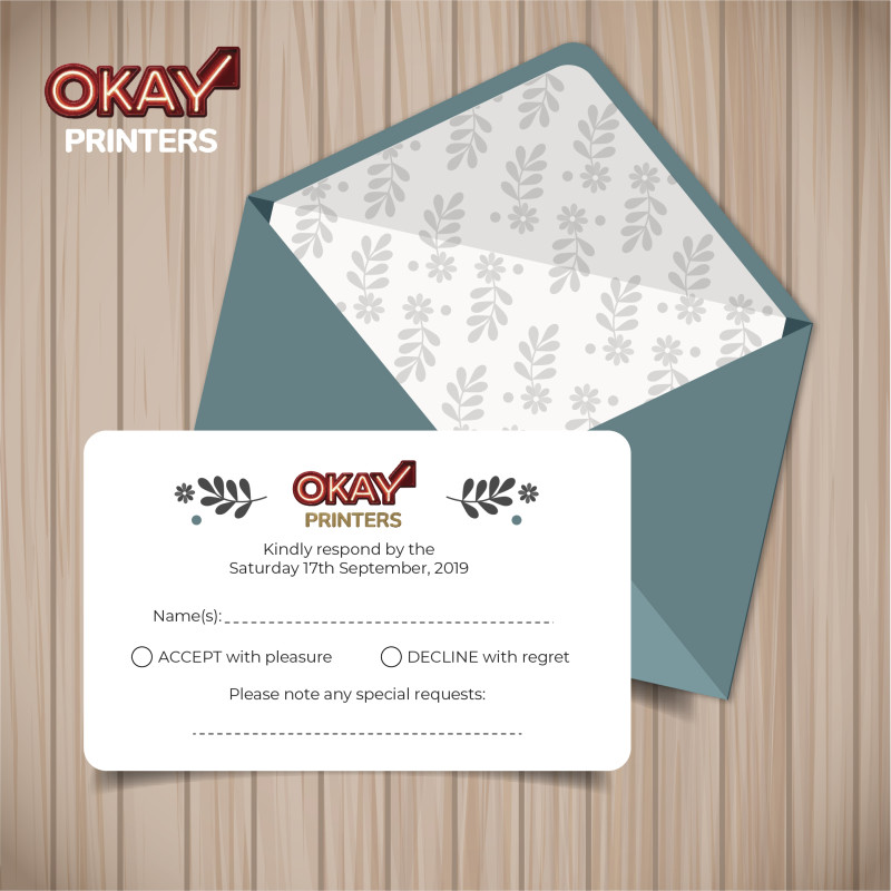 Invitations / Announcements 18pt Kraft Paper