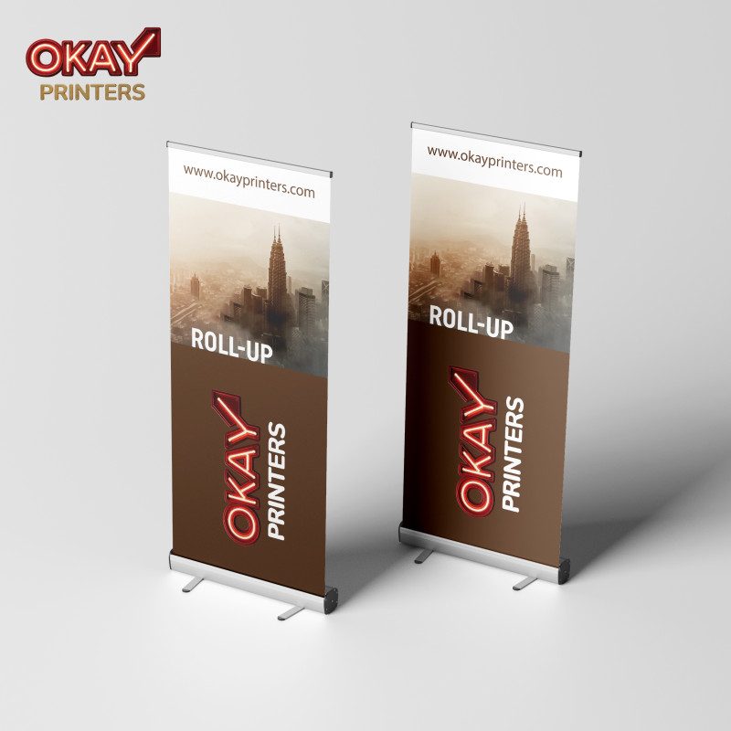 Table Top Pull Up Banner 13 oz Matte Vinyl